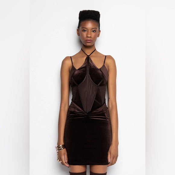 AKIRA Dresses & Skirts - AKIRA Brown Dress Size Small